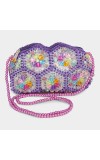 Lucky Charm Women's Purple Polyurethane Sling Bag Lucky Charm Women's Purple Polyurethane Sling Bag