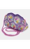 Lucky Charm Women's Purple Polyurethane Sling Bag Lucky Charm Women's Purple Polyurethane Sling Bag