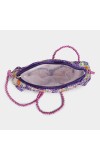 Lucky Charm Women's Purple Polyurethane Sling Bag Lucky Charm Women's Purple Polyurethane Sling Bag