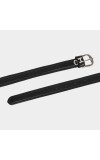 Lucky Charm                         Women's Black Polyurethane Belt