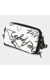Lucky Charm Women's Black Acrylic Sling Bag Lucky Charm Women's Black Acrylic Sling Bag
