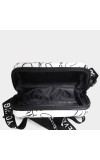 Lucky Charm Women's Black Acrylic Sling Bag Lucky Charm Women's Black Acrylic Sling Bag