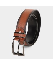 Black Tie                         Men's Tan Polyurethane Casual Belt