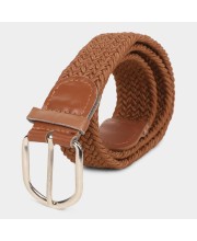 Black Tie                         Men's Blue Canvas Casual Belt