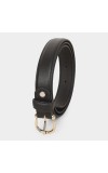 Lucky Charm Women's Black Polyurethane Belt Lucky Charm Women's Black Polyurethane Belt
