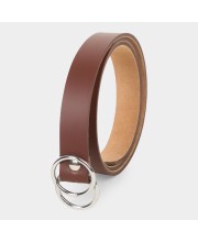 Lucky Charm                         Women's Tan Polyurethane Belt