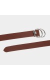 Lucky Charm Women's Tan Polyurethane Belt Lucky Charm Women's Tan Polyurethane Belt