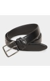 Black Tie Men's Black Polyurethane Casual Belt Black Tie Men's Black Polyurethane Casual Belt