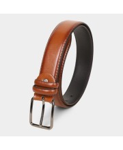 Black Tie Men's Tan Polyurethane Casual Belt Black Tie Men's Tan Polyurethane Casual Belt