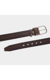 Black Tie                         Men's Brown Polyurethane Casual Belt