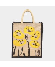 Brink                         Women's Black Jute Tote Bag