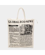 Brink                         Women's Beige Canvas Tote Bag