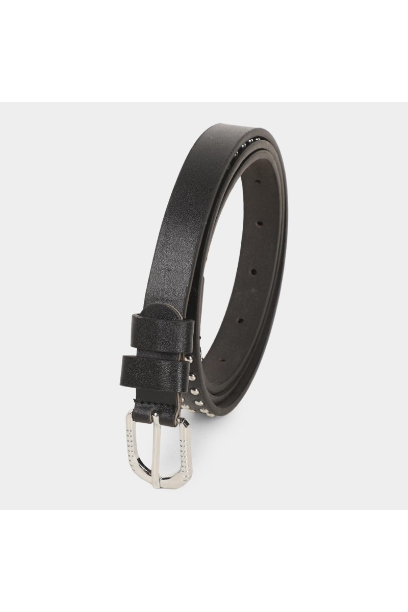 Lucky Charm                         Women's Brown Polyurethane Belt