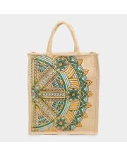 Brink                         Women's Beige Jute Tote Bag