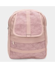Brink                         Women's Pink Polyurethane Backpack