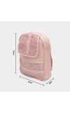 Brink                         Women's Pink Polyurethane Backpack