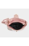 Lucky Charm                         Women's Pink Polyurethane Handbag