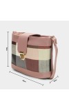 Lucky Charm                         Women's Pink Polyurethane Handbag