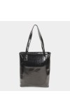 Brink                         Women's Black Polyurethane Tote Bag