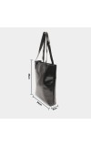 Brink                         Women's Black Polyurethane Tote Bag