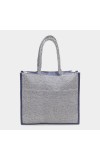 Brink                         Women's Navy Blue Fabric Tote Bag
