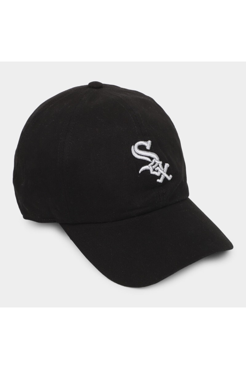Men's Black Cotton Cap
