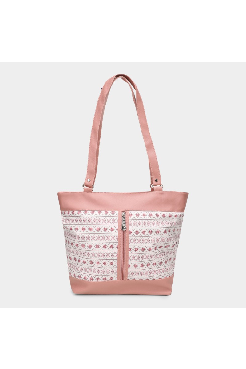 Lucky Charm                         Pink Printed Hand Bag