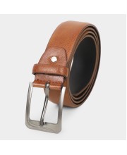 Black Tie                         Men's Brown Polyurethane Belt