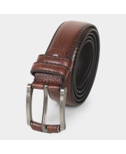 Black Tie                         Men's Black Polyurethane Belt