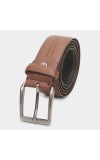 Black Tie Men's Brown Polyurethane Belt Black Tie Men's Brown Polyurethane Belt