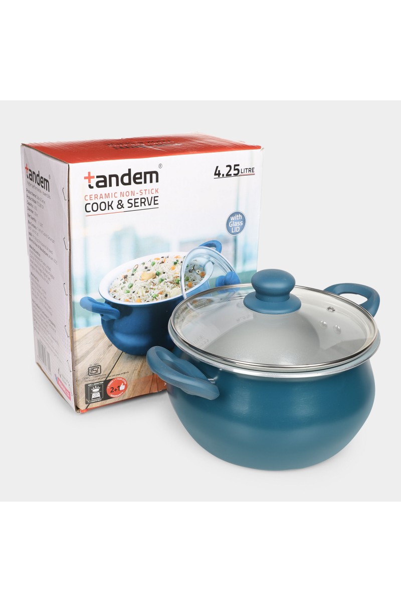 Tandem                         4.25 L Ceramic Cook &amp; Serveware
