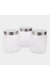 1.3L Plastic Container Set of 3