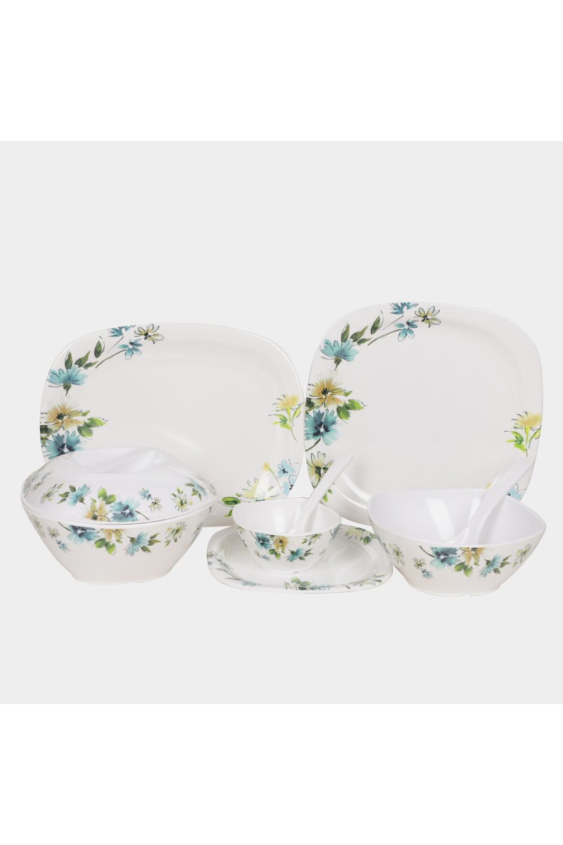 Home Finery                          Melamine Dinner Set 40 Pcs