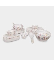 Home Finery                          Melamine Dinner Set of 31