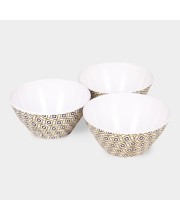 Home Finery                          Melamine Bowl Set of 3