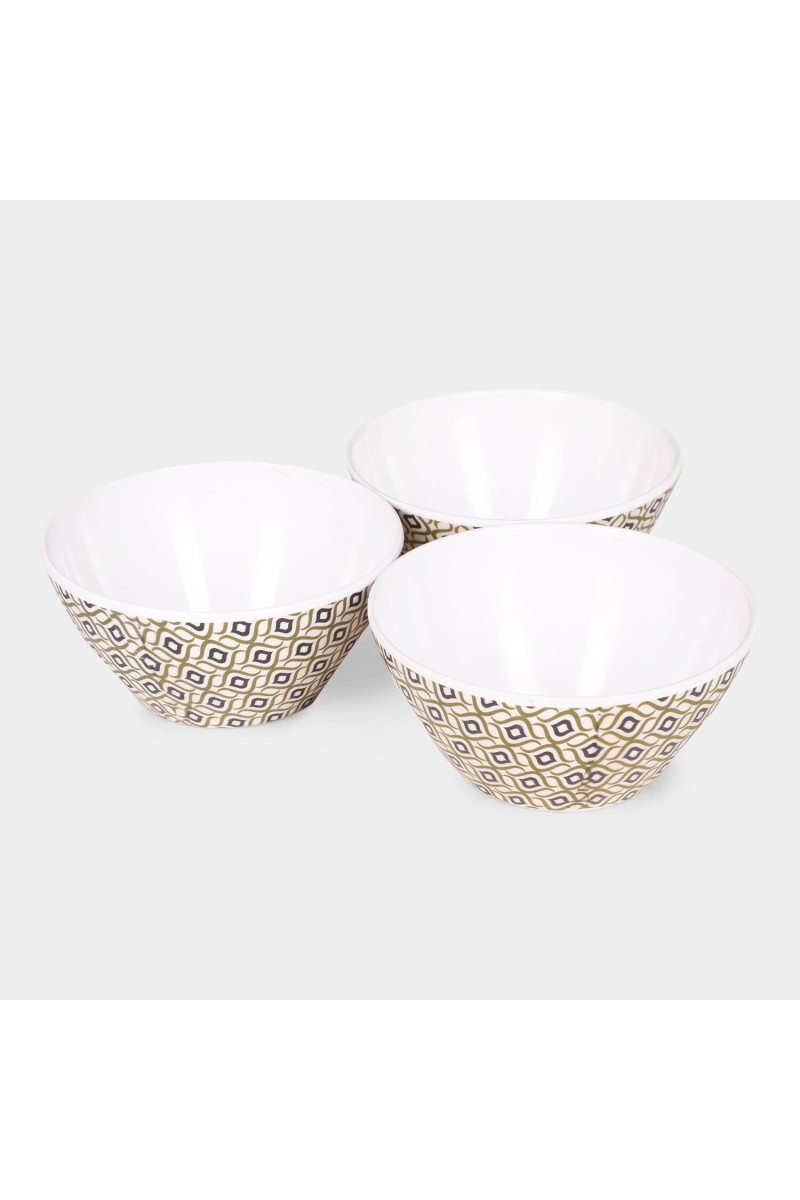 Home Finery                          Melamine Bowl Set of 3